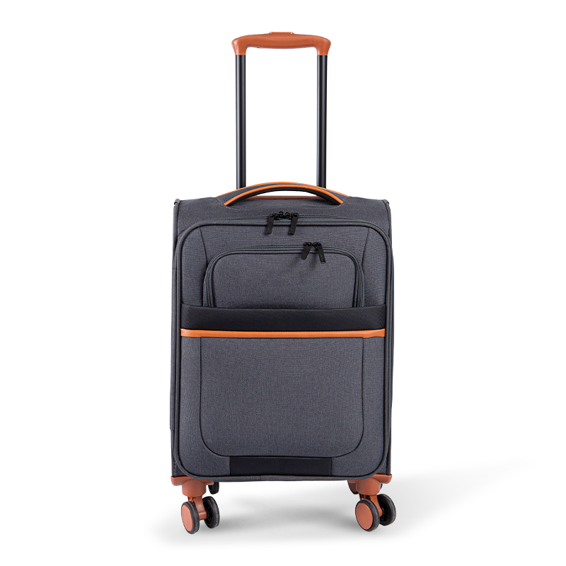 Bagasi Carry-on Spinner edisi 20-inci klasik, abu-abu
