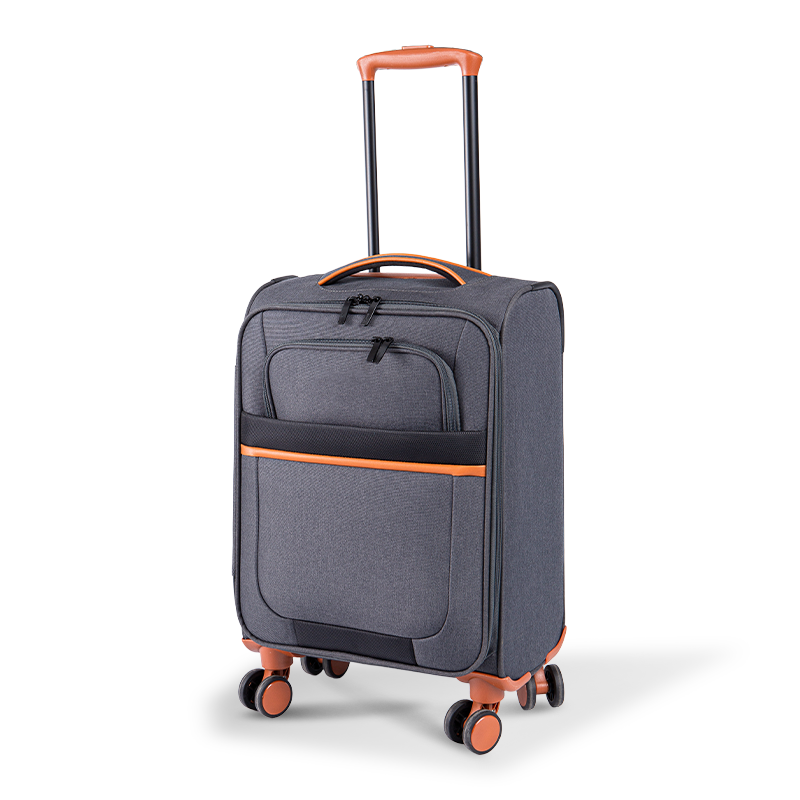 Bagasi Carry-on Spinner edisi 20-inci klasik, abu-abu