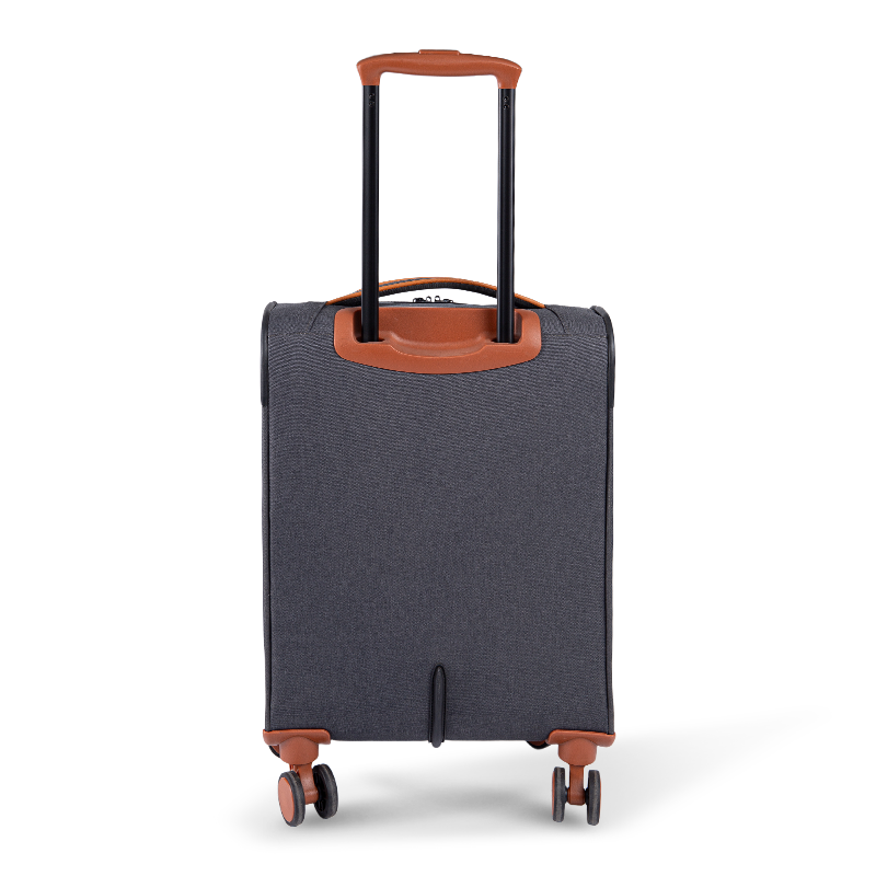 Bagasi Carry-on Spinner edisi 20-inci klasik, abu-abu