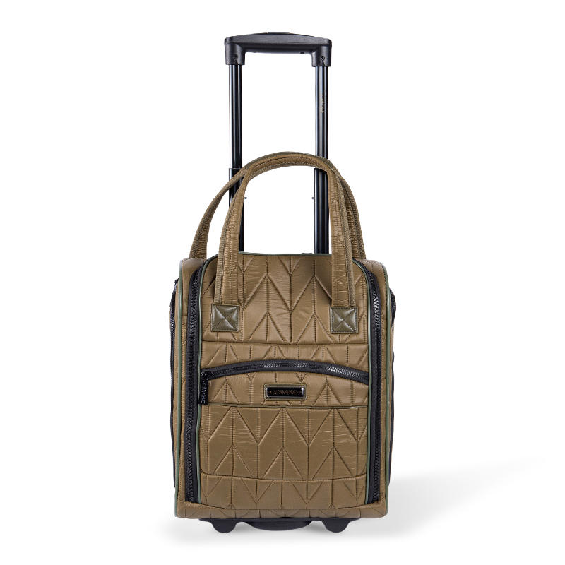 Set bagasi nilon parasut berlapis V berbentuk V