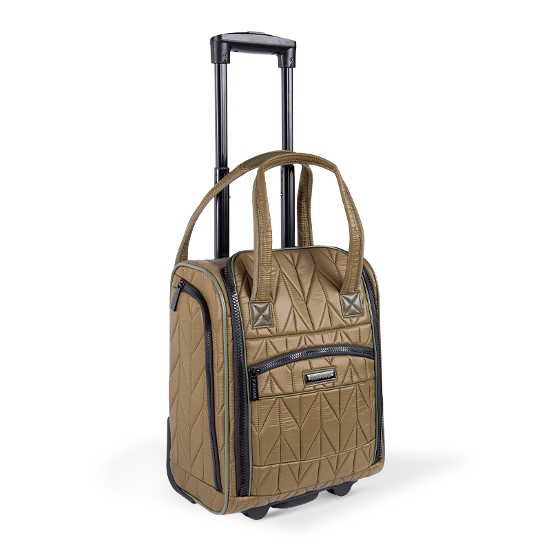 Set bagasi nilon parasut berlapis V berbentuk V
