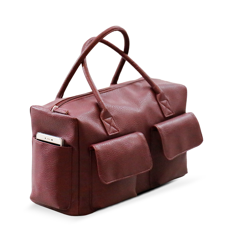 Tas Amplop Busana Eropa dan Amerika - Tas Tangan Kulit Kambing Tertekan Vintage