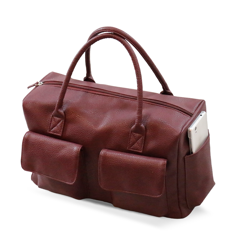 Tas Amplop Busana Eropa dan Amerika - Tas Tangan Kulit Kambing Tertekan Vintage