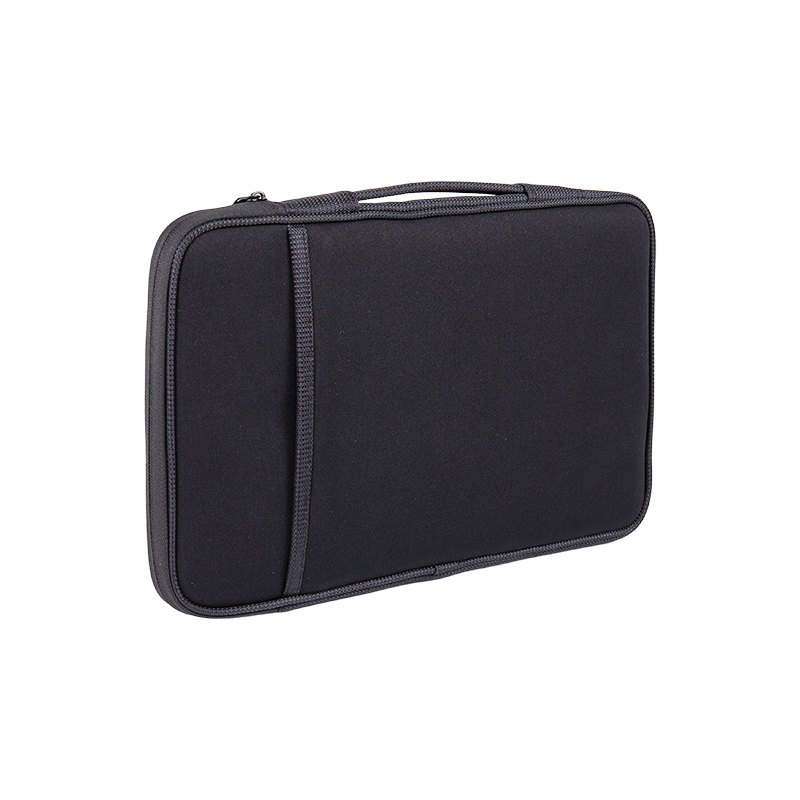 Lengan laptop hitam